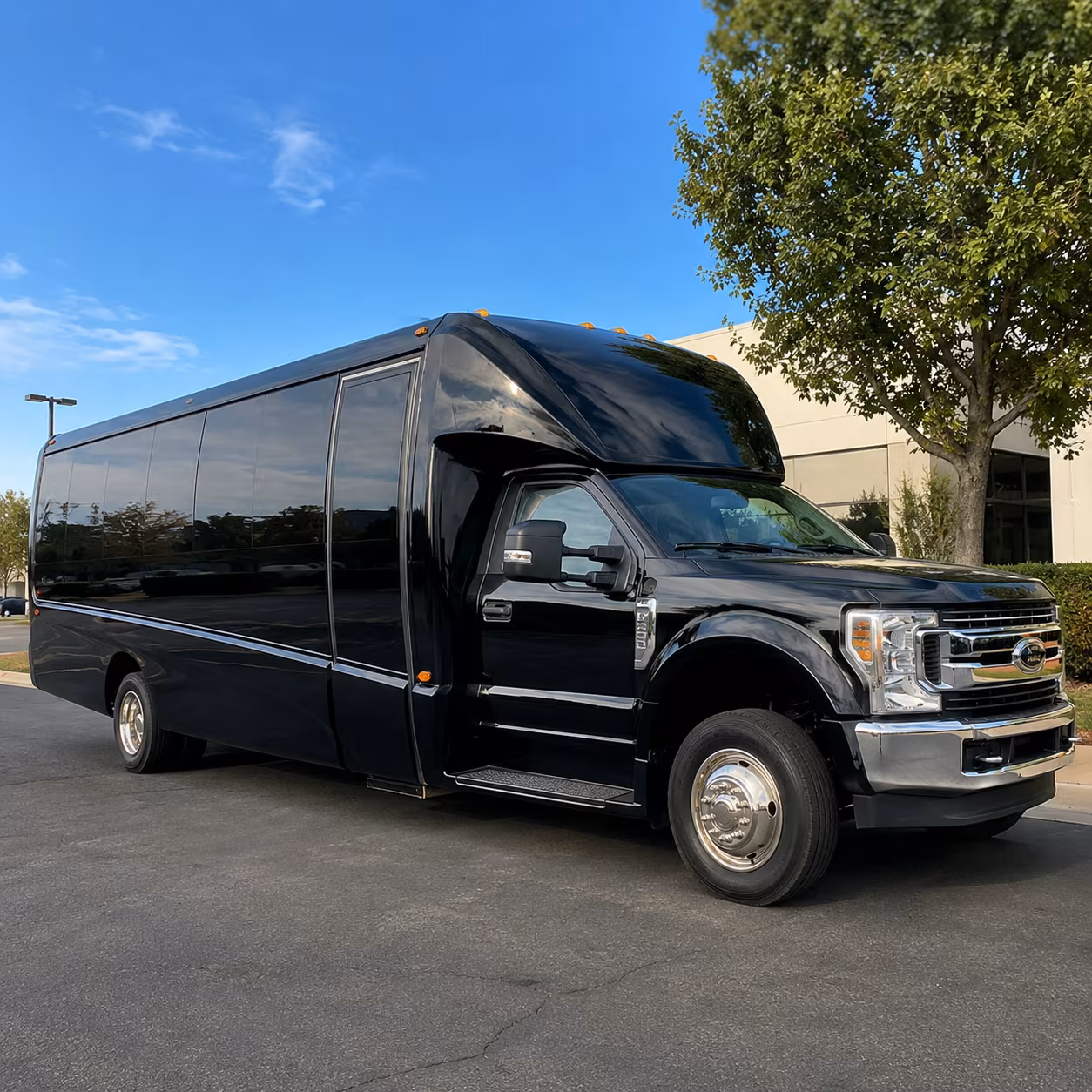 minibuses for small group prom pickups across dc neighborhoods