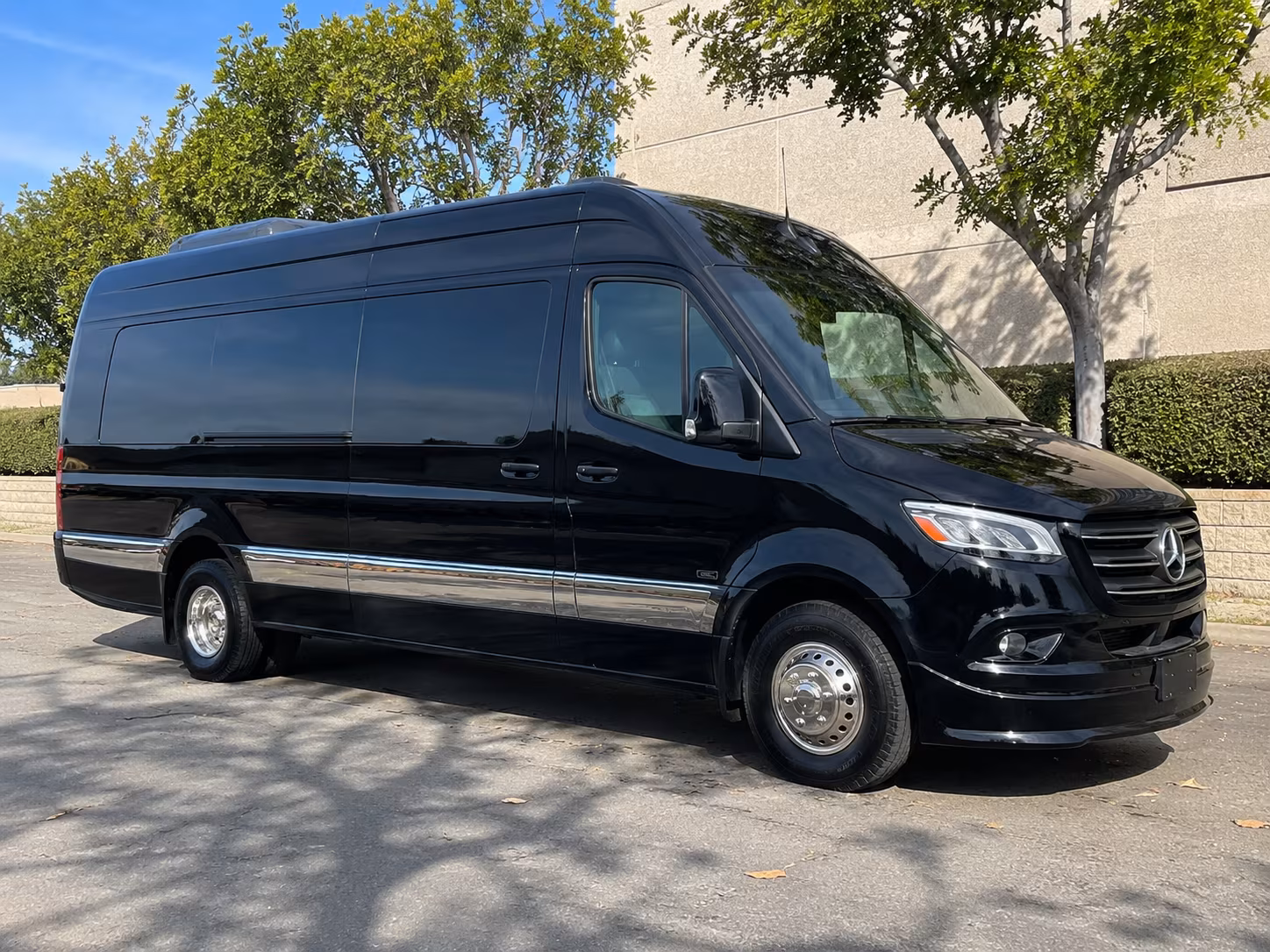 sprinter van with driver