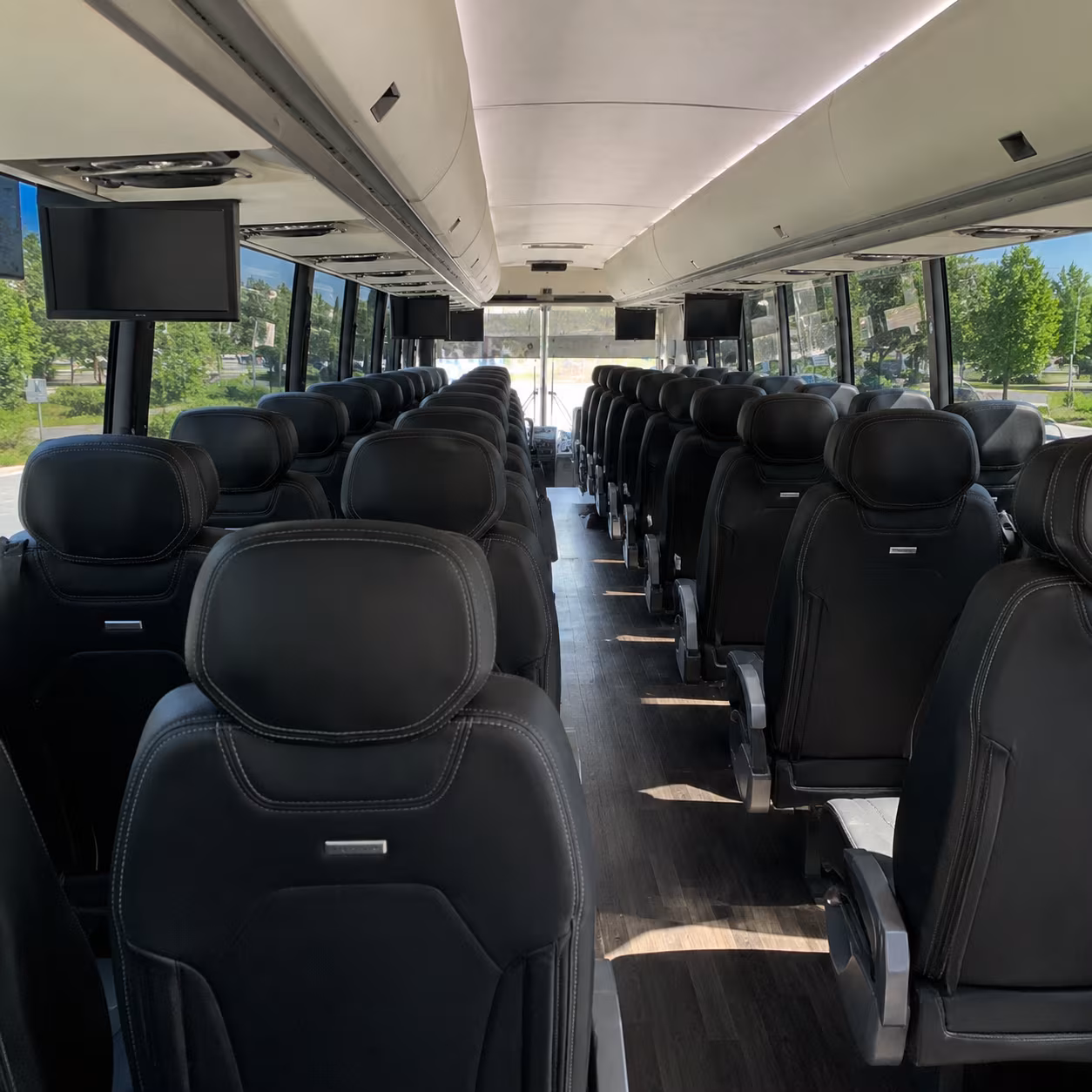 washington airport transportation onboard seating