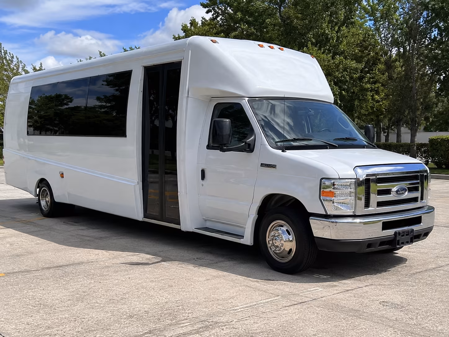 washington party bus booking step 1