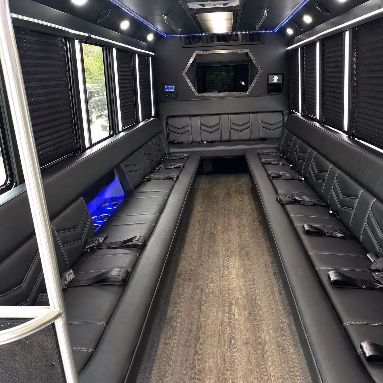 washington wedding party bus rental